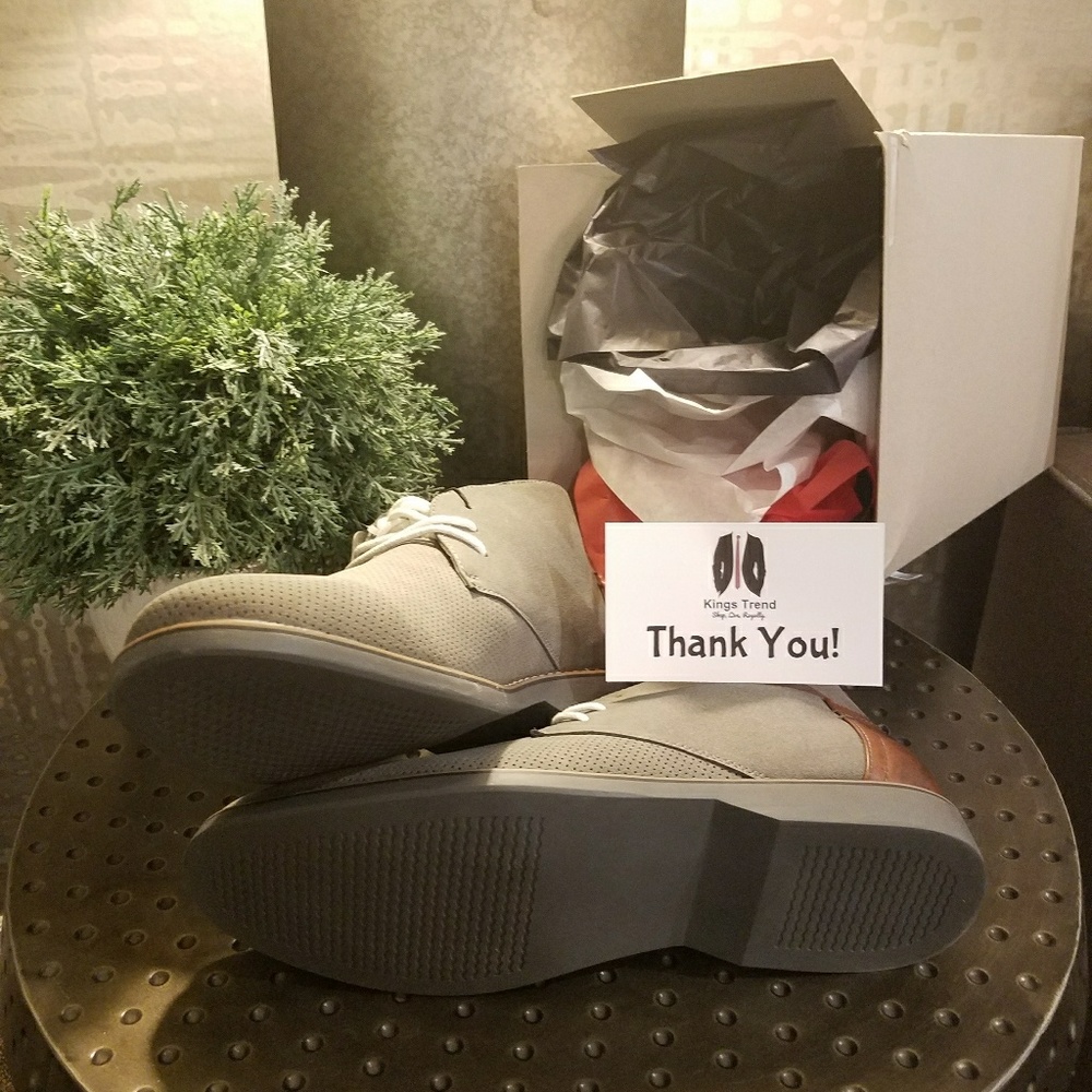 NWT Mens "Andre" Casual Faux Suede Chukka - Picture 4 of 6